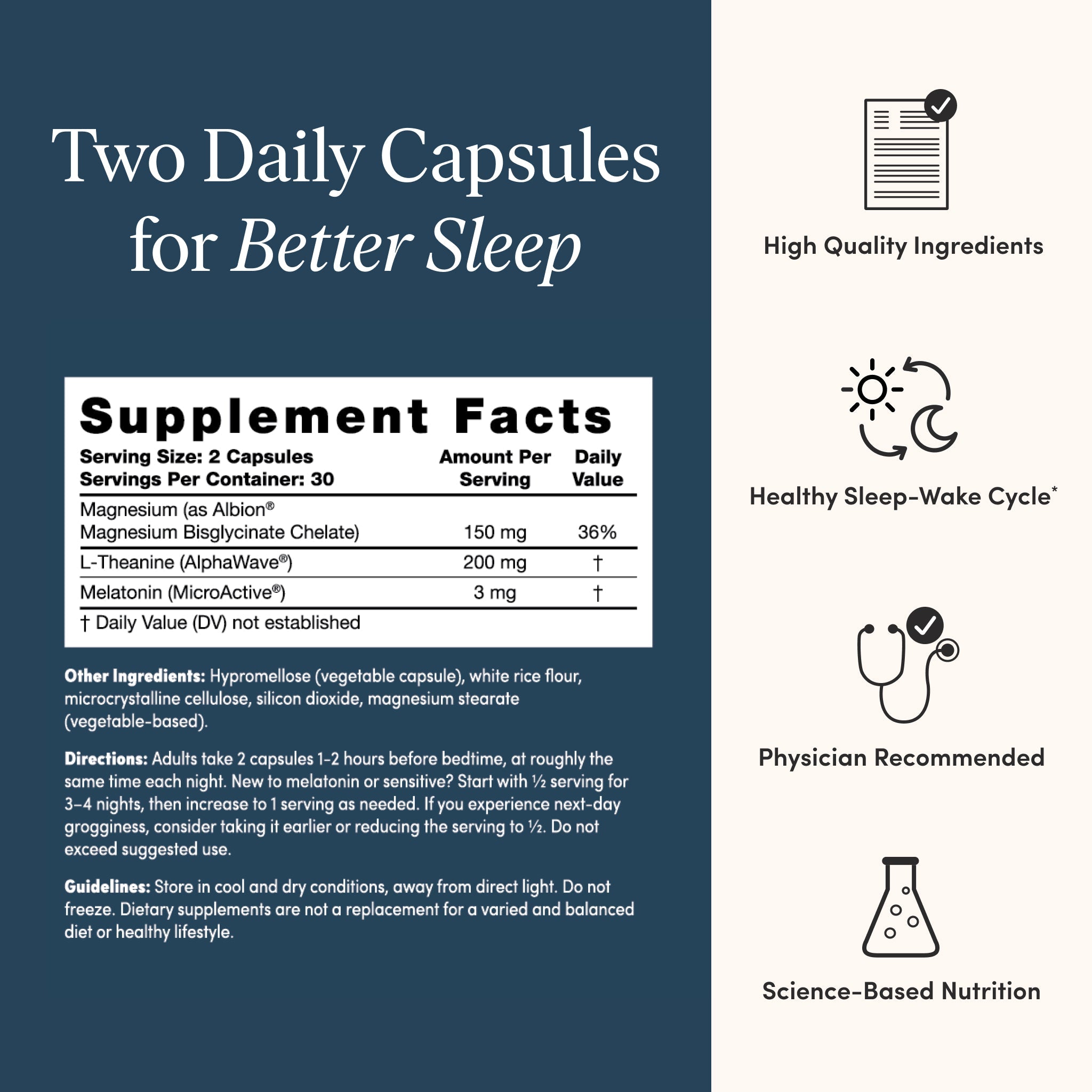 Pause Sleep Support Supplement